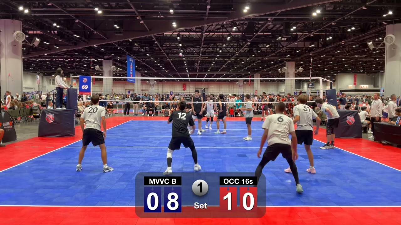 Noah Mark | 2025 AAU Boys National Championshp 16 Open | Outrigger Canoe Club v MVVC Set 1