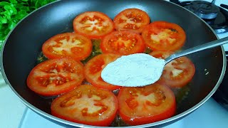 У вас есть помидоры и мука? Приготовьте этот простой рецепт, вкусный и недорогой.