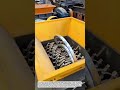 Powerful Double Shaft Shredder Machine | Industrial Metal Crushing Technology.