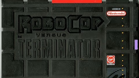 Classic Game Room - ROBOCOP vs. THE TERMINATOR review for SNES