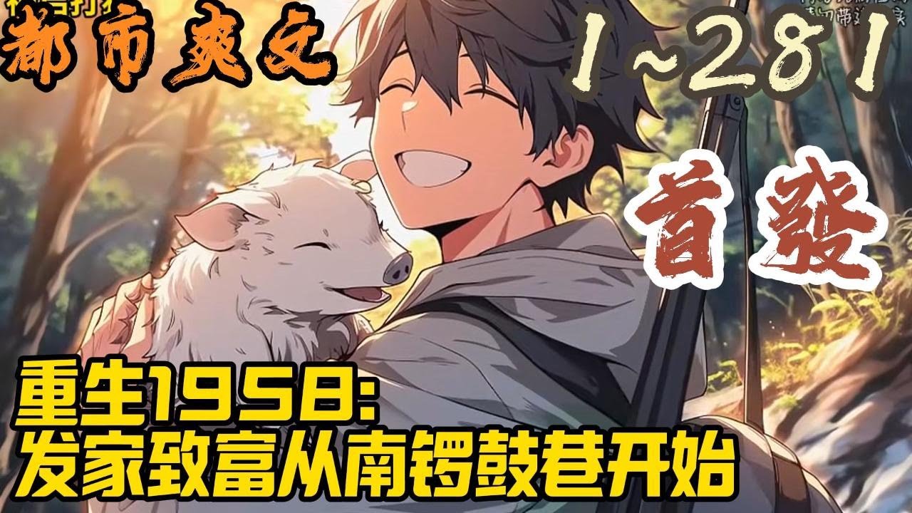 🎉都市爽文🤞《重生1958：发家致富从南锣鼓巷开始》EP1~281 秦大宝重生了，社会给他一顿毒打，然后掐着脖子告诉他，好人不长寿，祸害一千年。#都市  #爽文 #小說 #小说