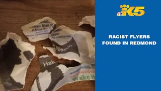 Racist flyers found in Redmond