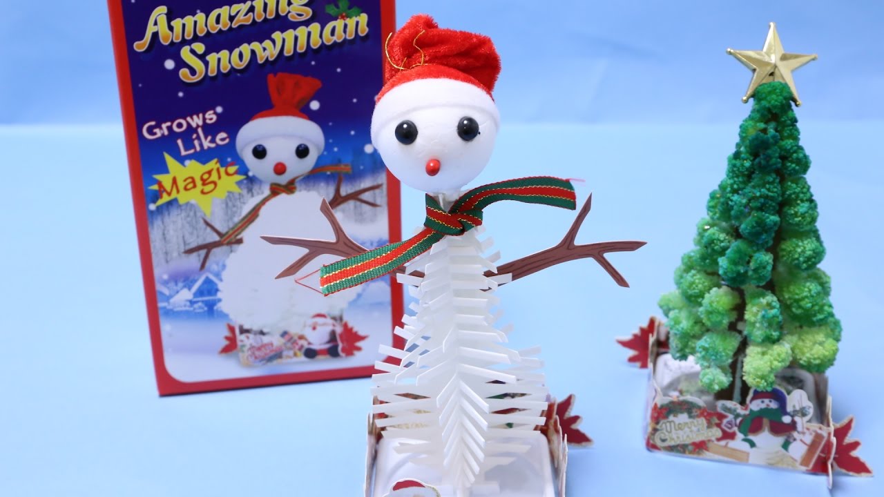 Amazing Snowman DIY Magical Snowman Making Kit 