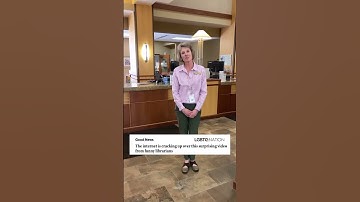 A library in Wisconsin is making a lot of people laugh online with a new video posted on October 3.