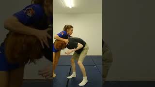 Wrestling domination guy vs girl