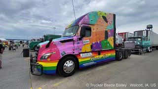 Truck Driver Jamboree at the Walcott Iowa 80 - Worlds Largest Truckstop