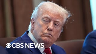 Trump holds Cabinet meeting after data shows U.S. economy slowing