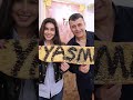 ياسمين صبري هايصة مع كريم عبدالعزيز بتركيا