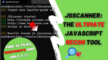 How to Find Hidden Urls And Endpoints From Javascript Files, JSScanner: Usage and Installation