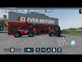 How to straighten an overturned tractor in FS 23 game?