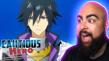 CAUTIOUS HERO HAS A FIRE OPENING?!? | Cautious Hero Opening And Ending REACTION!