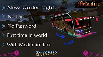 Bussid under lights of bus | bussid extra lights | @DB_Hint | Bus Simulator Indonesia
