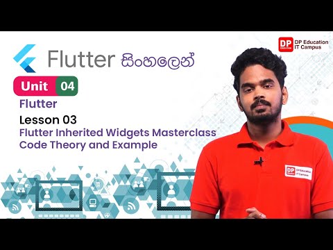 Unit 04 | Lesson 03 | Flutter Inherited Widgets Masterclass | Code Theory and Example | Flutter