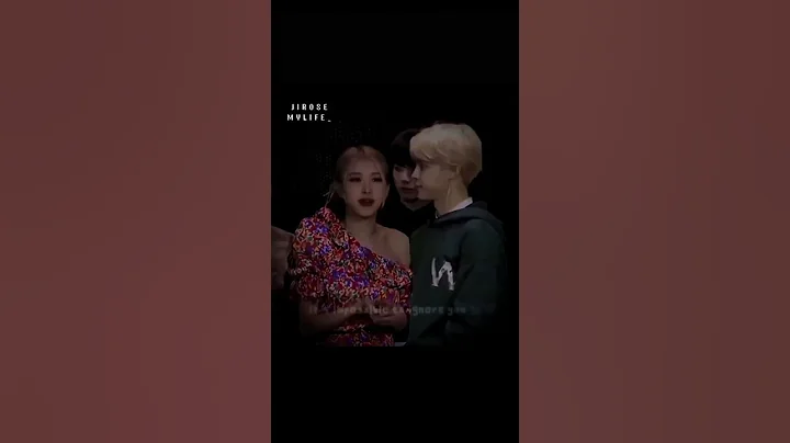 It's impossible to ignore you 😍❤️ #rose #jimin #jirose #blackpink #bts #short
