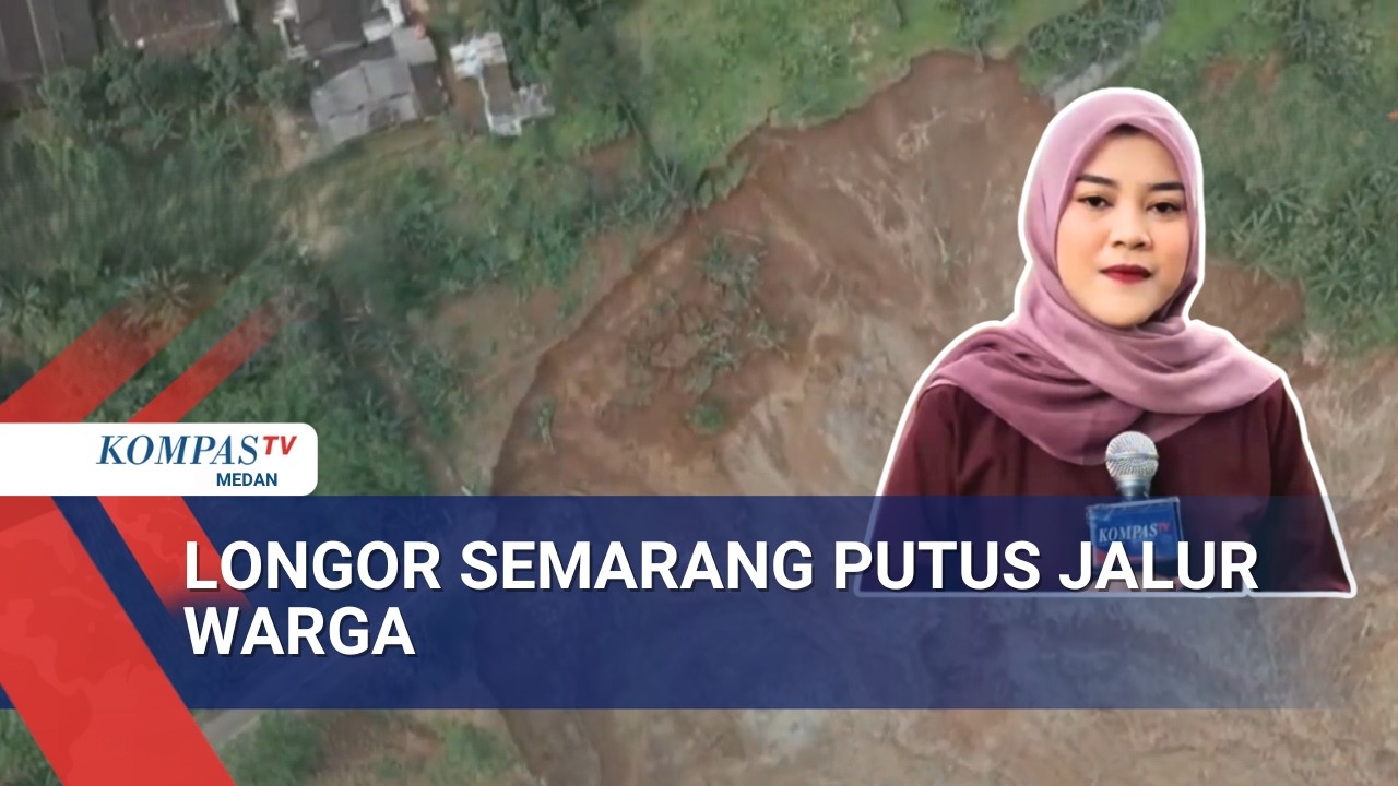 Longsor Semarang Meluas hingga Bentuk Lubang Besar, Warga Khawatir