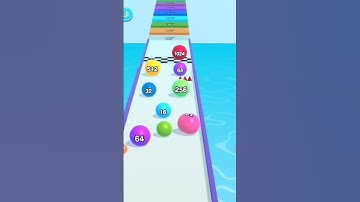 Ball 🥎⚽🎮🏀🏉🏐🏈 Run 🏃🏃🏃🏄 2048 // fast mode gameplay walktrough android iOS