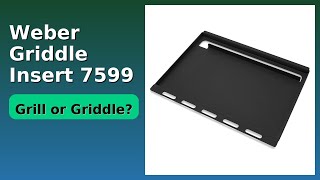 REVIEW (2026): Weber Griddle Insert 7599. Features.