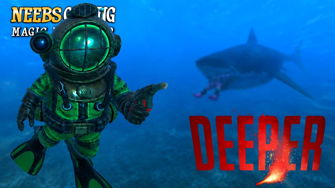 We are ALIENS exploring the OCEAN! Deeper - First Look!