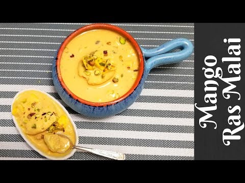 Mango Ras Malai | Homemade Mango Ras Malai
