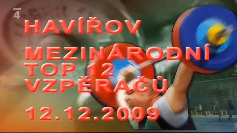 Vzpírání 2009 - Mezinárodní soutěž vzpěračů TOP 12