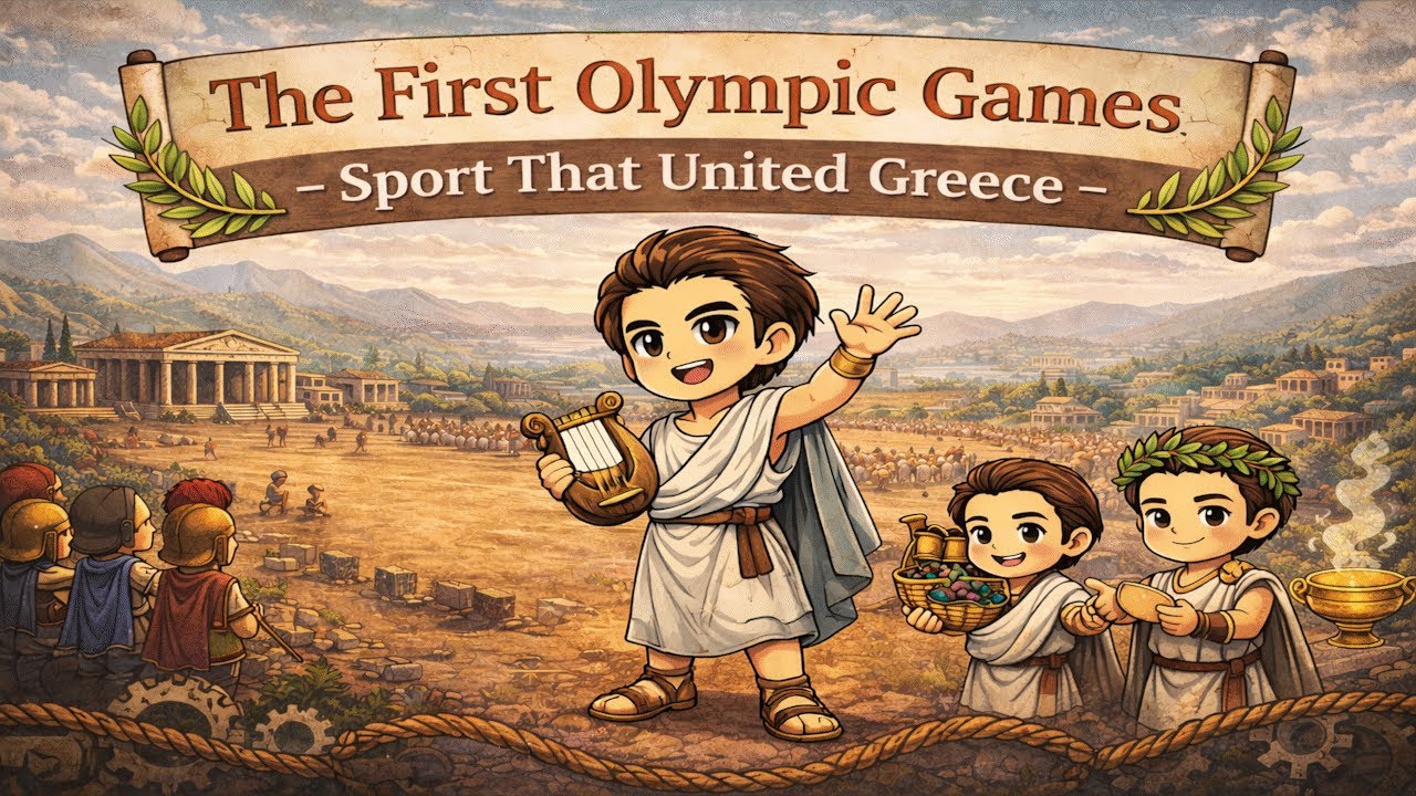The First Olympic Games (776 BCE) - The Sport That United Greece | Tiny ...