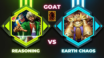 What a OTK! Yu-gi-oh! Goat Format - Reasoning Stein Gate vs Earth Chaos