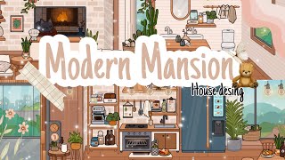 🧺Modern Mansion🍂[House Design] Toca Boca 🧸 Tocalifeworld | Makeover