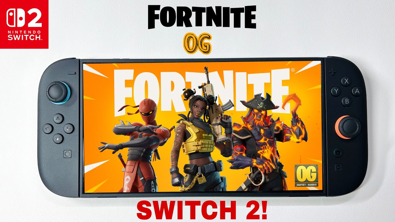 Fortnite OG Nintendo Switch 2 Gameplay - YouTube