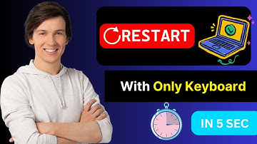 How to Restart Laptop Using Keyboard (Easiest Way) | Restart Laptop and PC Windows 10 and 11