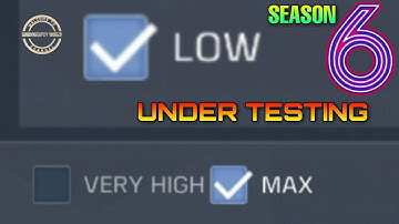 Config for COD Mobile LOW-MAX 60Fps testing|season 6 |no Frame Dropes|Fix lag in Call of Duty mobile