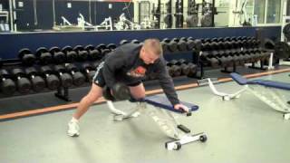 One Arm Dumbbell Bench Row