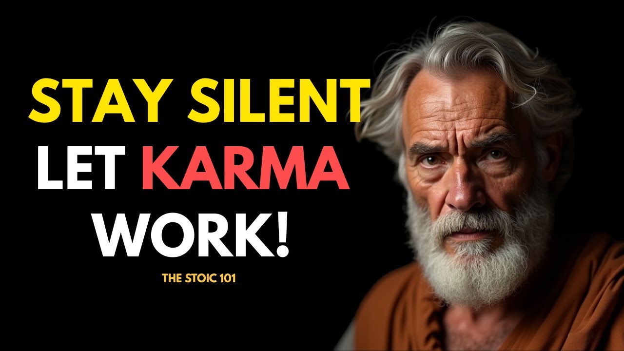 7 Times You Should Stay Silent & Let KARMA Handle It! | Stoic Philosophy