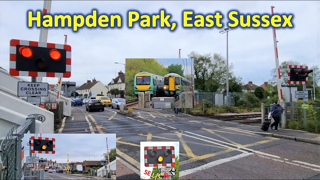 Hampden Park Level Crossing, East Sussex