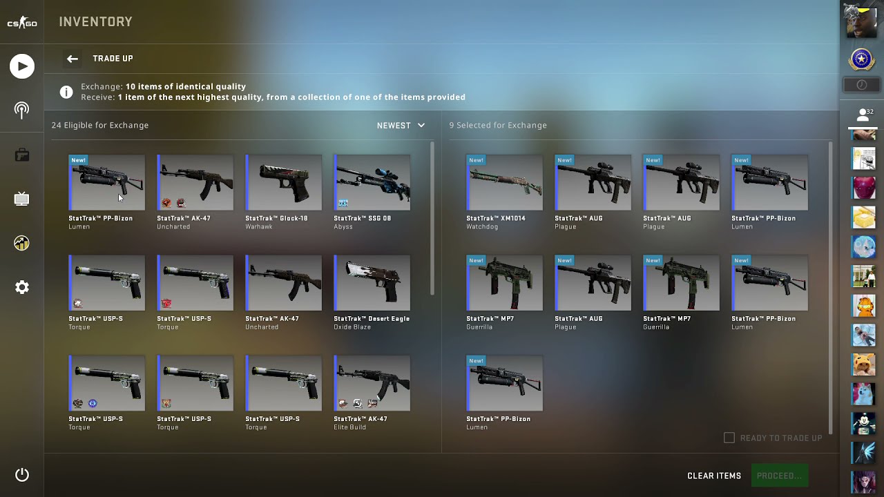 CSGO StatTrak Operation Riptide Trade-Up! Ez profit.