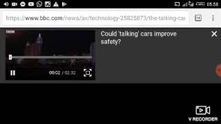 Could  talking cars improve safety?