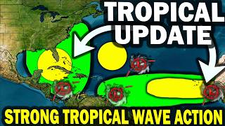 Tropical Update, Strong Tropical Wave Action to Increase Late September Cape Verde, Caribbean, Gulf?