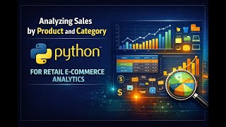 Analyzing Sales by Product and Category in Python for Retail E-commerce