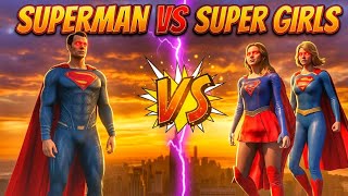 SUPERMAN VS SUPER GIRLS: Who is the Strongest Kryptonian? (Full Battle Analysis) #unitedstates