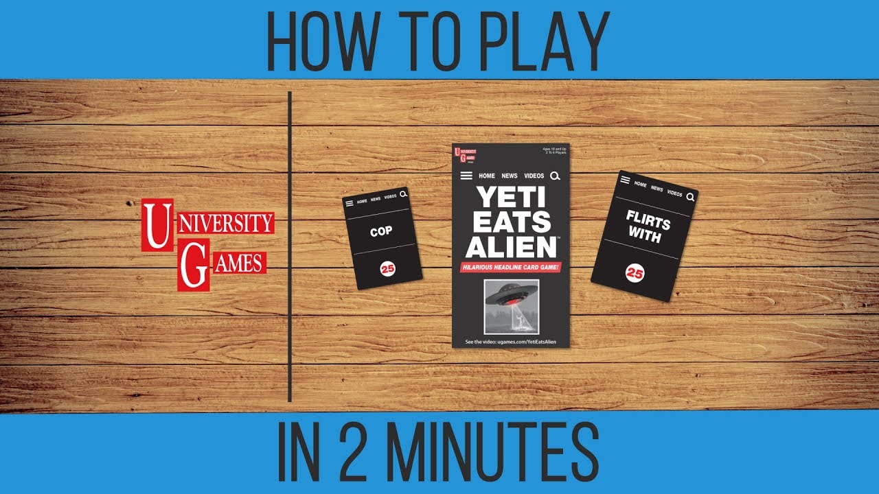 How to Play Yeti Eats Alien in Two Minutes
