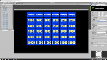 UNITY2D - Jeopardy Game Prototype
