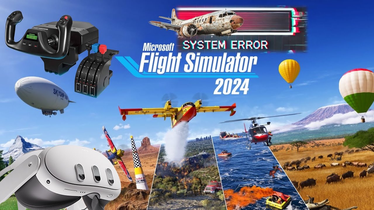 Microsoft Flight Simulator Aviator 2024 Meta Quest 3 verbinden Flight ...