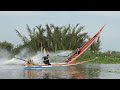 200kmh accident drag racing longtail  boat this is very dangerous sport