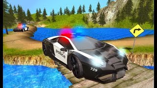 Police Car Driver Offroad - Gameplay HD screenshot 2