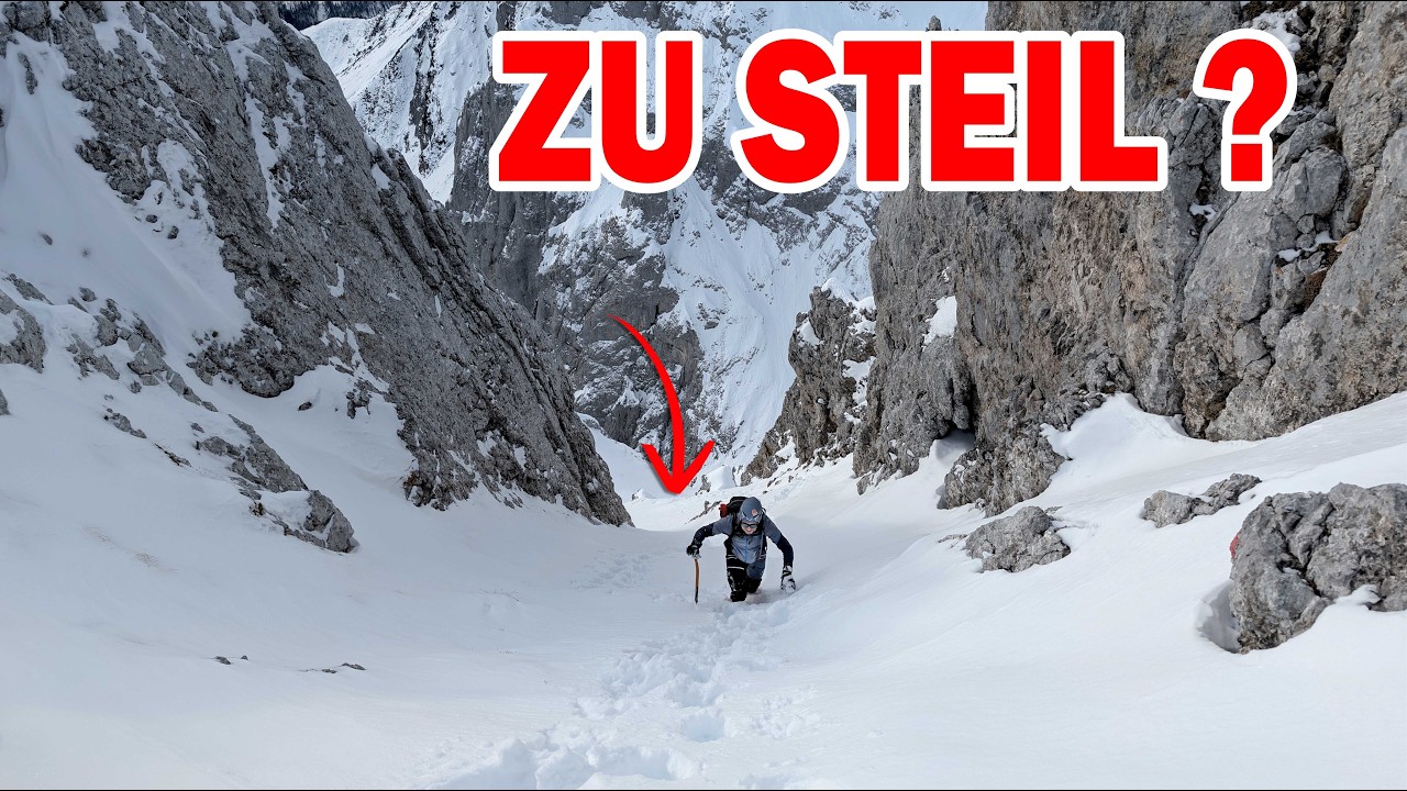 Mauckspitze Winter: Diese Tour verzeiht keine Fehler (Wilder Kaiser) #bergsteigen #winter