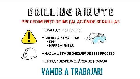 Ulterra Drilling Minute 112: Procedimiento de Instalación de Boquillas