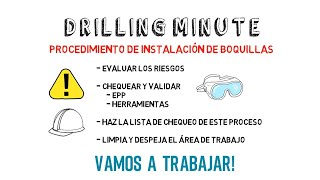 Ulterra Drilling Minute 112: Procedimiento de Instalación de Boquillas