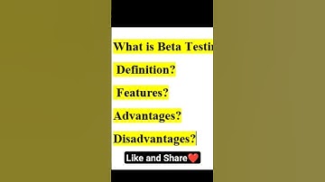 What Is Beta Testing In Telugu 😍 | Beta testing Defination | Software Testing | @techagent2.0 #beta