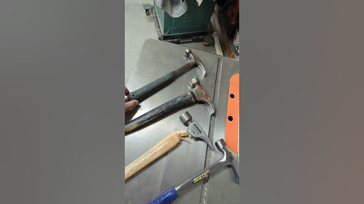 Four Different Hammers Four Different Outcomes #framing #woodworkingtools #construction