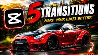 5 TRANSITIONS That Will Instantly Upgrade Your Edits 🔥😤 | CapCut Tutoriall