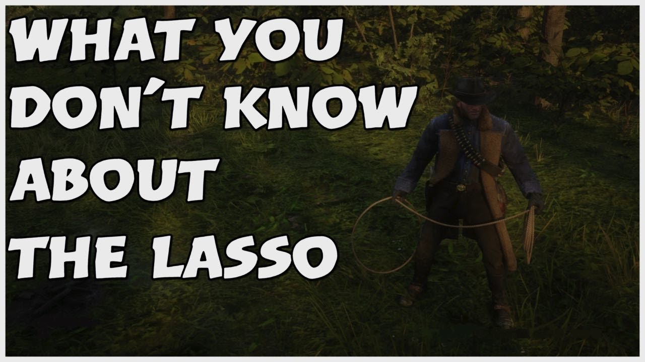 Red Dead Redemption 2 - What you don’t know about the Lasso - YouTube